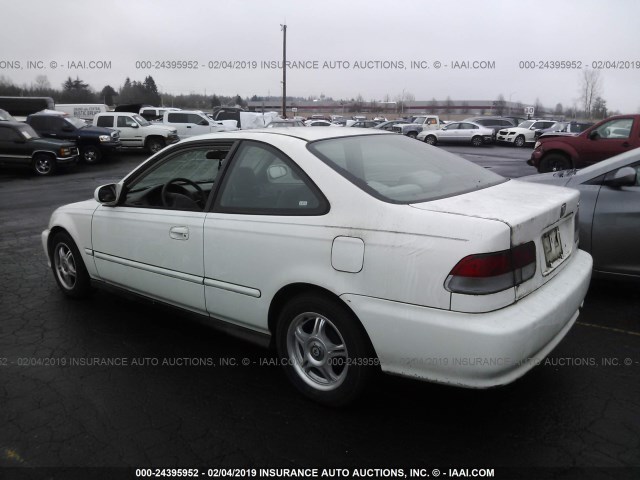 1HGEJ8240YL098265 - 2000 HONDA CIVIC EX WHITE photo 3