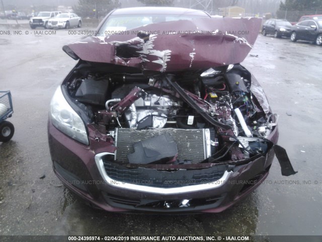 1G11C5SL7EF300146 - 2014 CHEVROLET MALIBU 1LT 栗色 照片 6