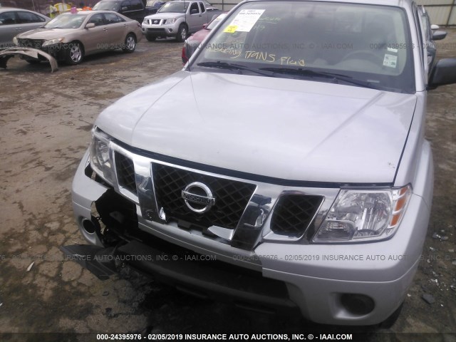 1N6AD0EV6KN717440 - 2019 NISSAN FRONTIER S/SV SILVER photo 10