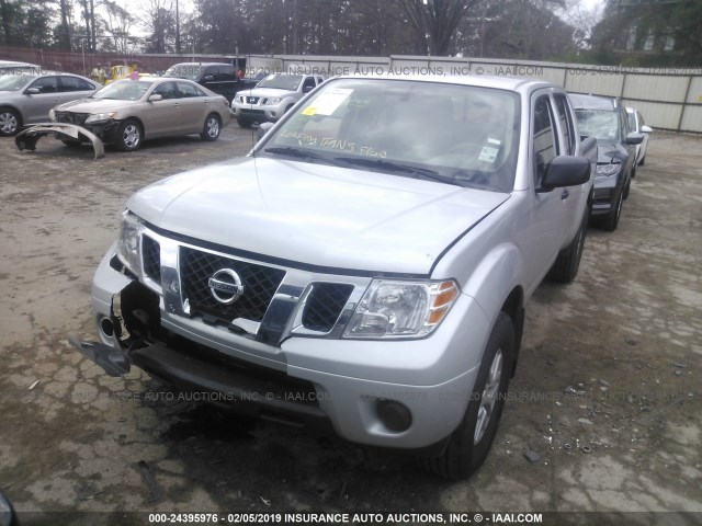 1N6AD0EV6KN717440 - 2019 NISSAN FRONTIER S/SV SILVER photo 2