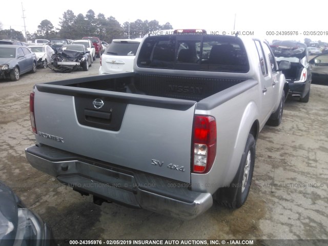1N6AD0EV6KN717440 - 2019 NISSAN FRONTIER S/SV SILVER photo 4