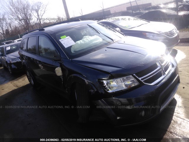 3C4PDDBG5FT693101 - 2015 DODGE JOURNEY SXT BLUE photo 1