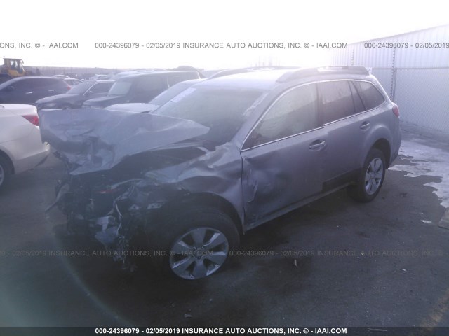 4S4BRCCC5A3333067 - 2010 SUBARU OUTBACK 2.5I PREMIUM 银色 照片 2