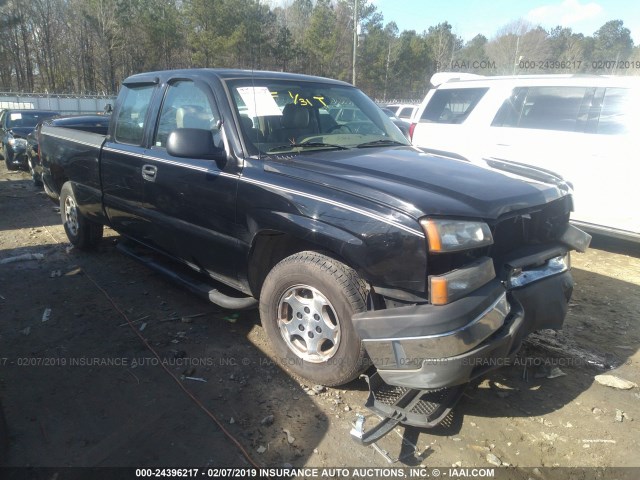 1GCEC19X64Z237841 - 2004 CHEVROLET SILVERADO C1500 BLACK photo 1