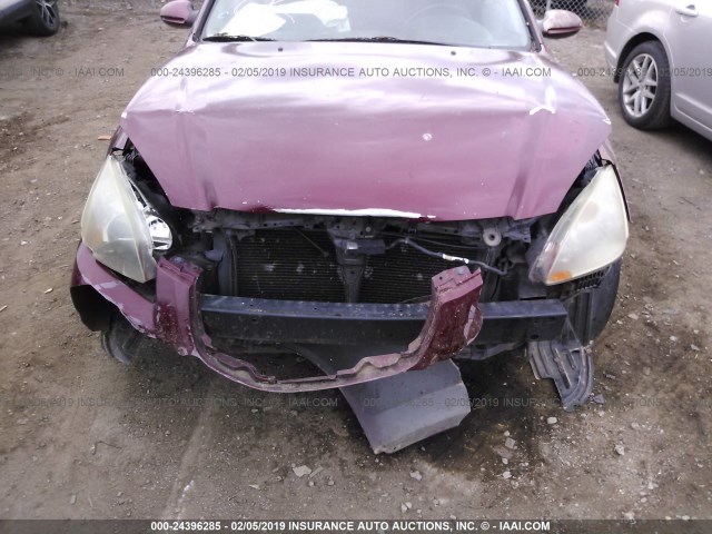 1N4AL11D62C109802 - 2002 NISSAN ALTIMA S/SL BURGUNDY photo 6