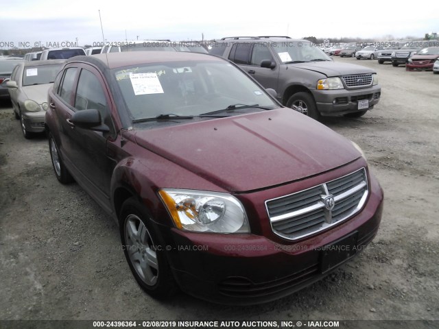 1B3HB48A19D235998 - 2009 DODGE CALIBER SXT RED photo 1