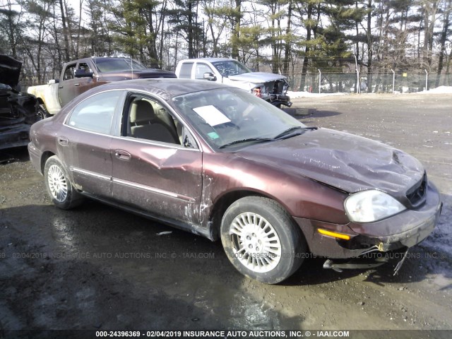 1MEFM50UXYA628361 - 2000 MERCURY SABLE GS BURGUNDY photo 1