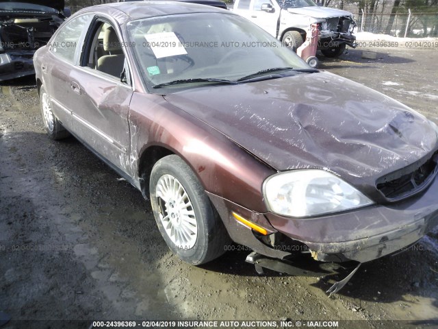 1MEFM50UXYA628361 - 2000 MERCURY SABLE GS BURGUNDY photo 6