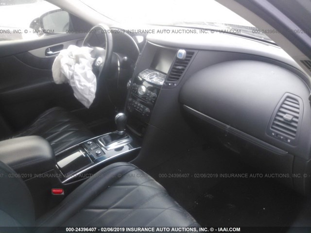 JN8AS1MW3BM734649 - 2011 INFINITI FX35 GRAY photo 5