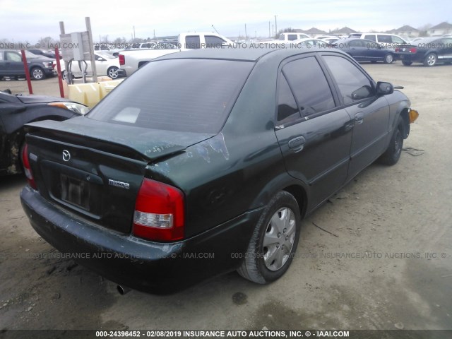 JM1BJ2226X0186847 - 1999 MAZDA PROTEGE DX/LX MAROON photo 4