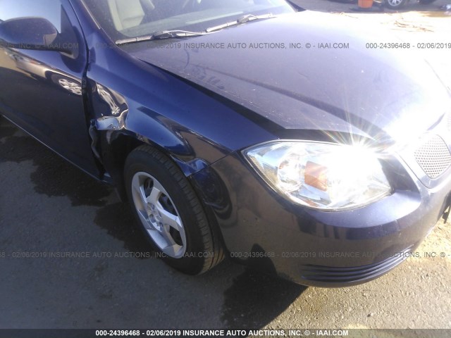 1G2AL18FX87308374 - 2008 PONTIAC G5 BLUE photo 6