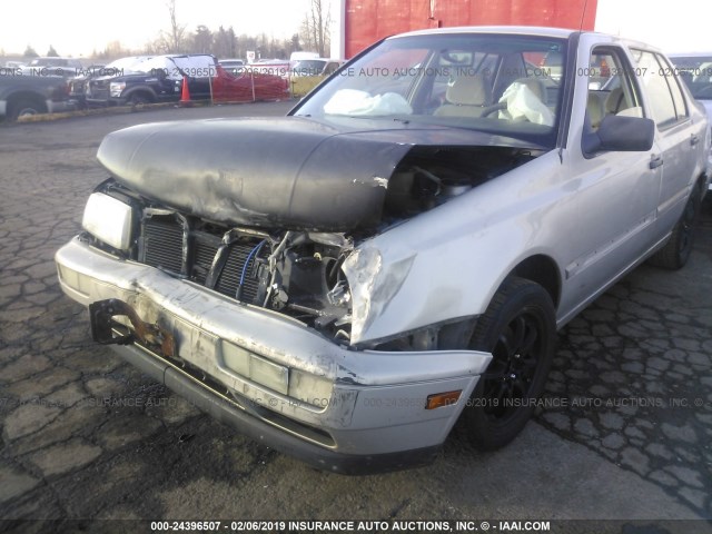 3VWRA81HXTM132494 - 1996 VOLKSWAGEN JETTA GL SILVER photo 6