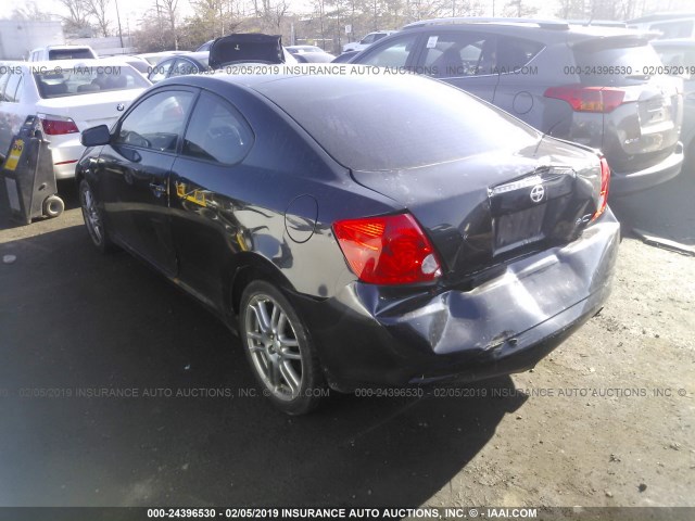 JTKDE177170197422 - 2007 TOYOTA SCION TC 黑色 照片 3
