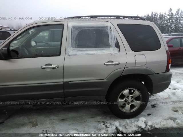 4F2YU09171KM00808 - 2001 MAZDA TRIBUTE LX/ES GOLD photo 6