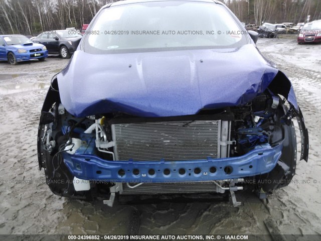 1FMCU0F73DUB87265 - 2013 FORD ESCAPE S BLUE photo 6