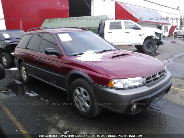 4S3BG6855W7628840 - 1998 SUBARU LEGACY 30TH ANN OUTBACK/LTD/SPT RED photo 1