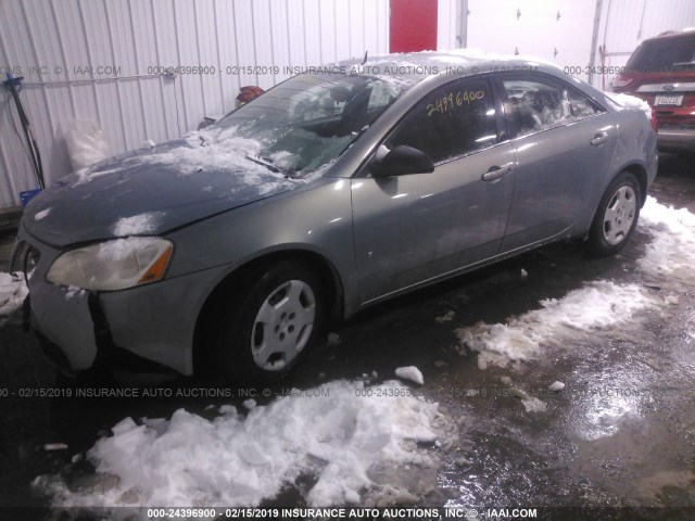 1G2ZF57B784249897 - 2008 PONTIAC G6 VALUE LEADER/BASE GRAY photo 2
