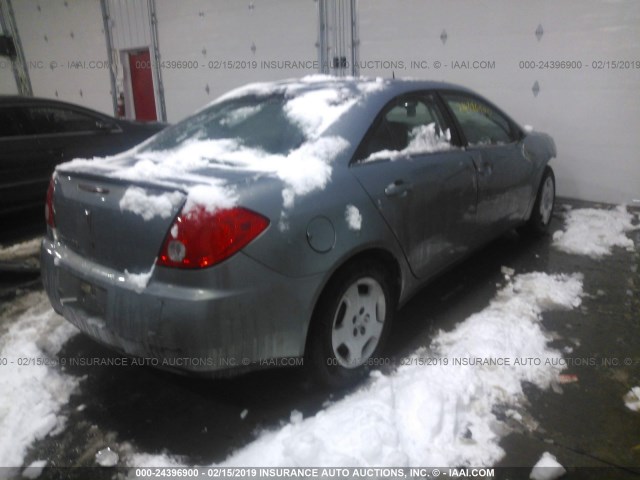 1G2ZF57B784249897 - 2008 PONTIAC G6 VALUE LEADER/BASE GRAY photo 4