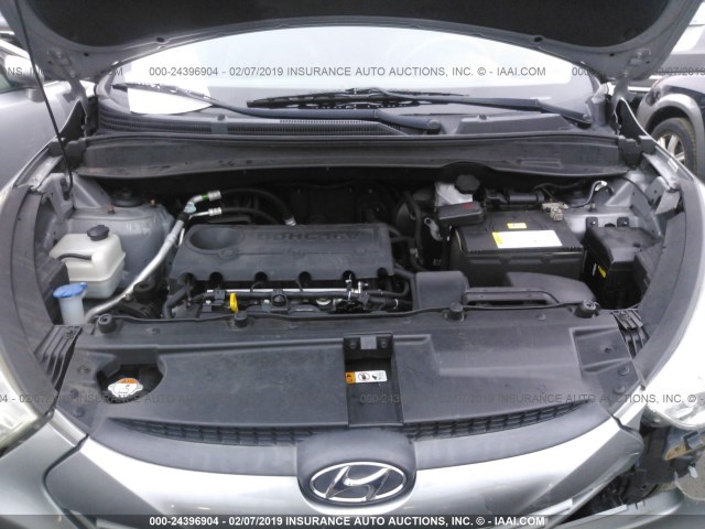 KM8JUCAC9DU737842 - 2013 HYUNDAI TUCSON GLS/LIMITED 灰色 照片 10