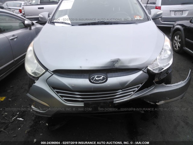 KM8JUCAC9DU737842 - 2013 HYUNDAI TUCSON GLS/LIMITED 灰色 照片 6