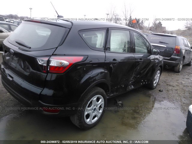 1FMCU0F74JUA94931 - 2018 FORD ESCAPE S BLACK photo 4