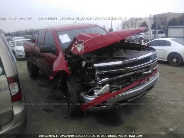 1GCVKREC4EZ305950 - 2014 CHEVROLET SILVERADO K1500 LT RED photo 1