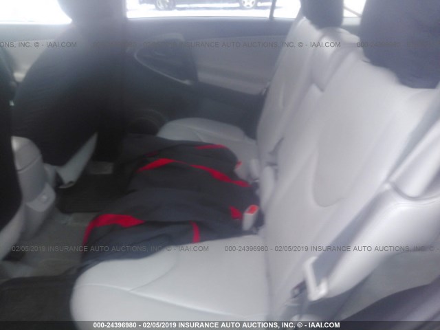 2T3DK4DV2CW089868 - 2012 TOYOTA RAV4 LIMITED RED photo 8