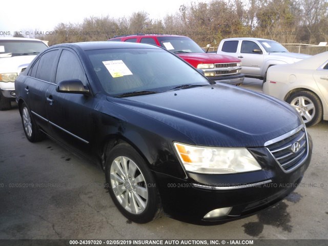 5NPEU46C69H525888 - 2009 HYUNDAI SONATA SE/LIMITED BLACK photo 1