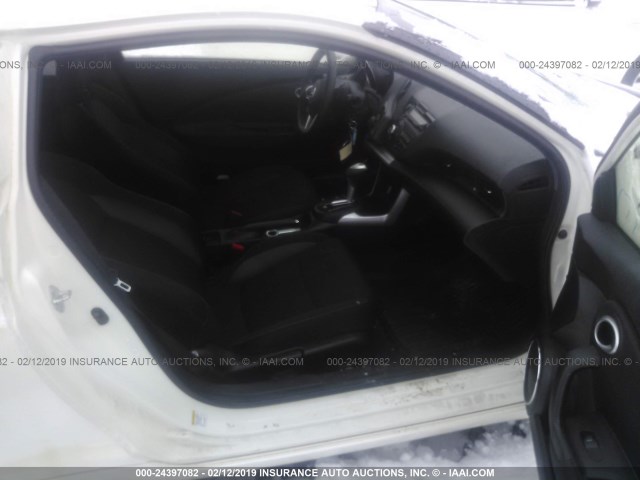 JHMZF1D47ES000371 - 2014 HONDA CR-Z WHITE photo 5