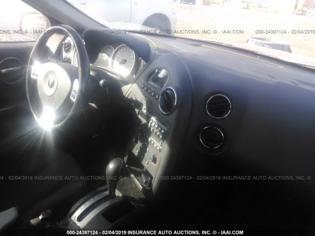 2G2WP552581147321 - 2008 PONTIAC GRAND PRIX RED photo 5