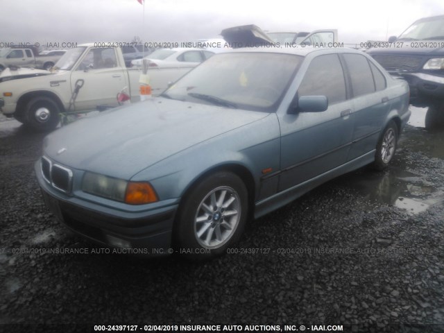 WBACD4327WAV61205 - 1998 BMW 328 I AUTOMATIC ღია ლურჯი ფოტო 2