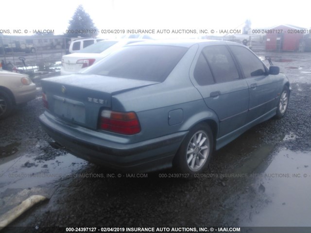 WBACD4327WAV61205 - 1998 BMW 328 I AUTOMATIC Light Blue photo 4