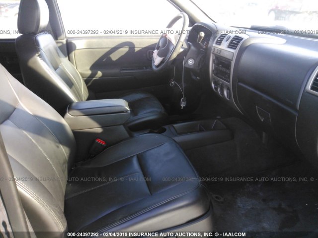 1GCDT13E178235315 - 2007 CHEVROLET COLORADO BLACK photo 5