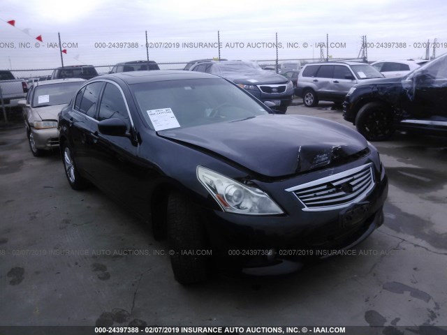 JN1CV6AR8BM402412 - 2011 INFINITI G37 BLACK photo 1