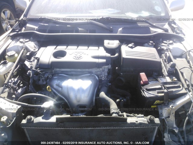 4T1BF3EK6BU623858 - 2011 TOYOTA CAMRY SE/LE/XLE 金色 照片 10