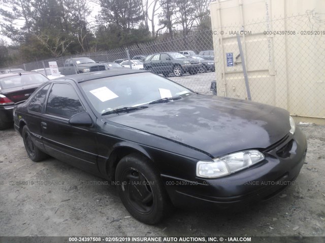 1FALP62W8VH110421 - 1997 FORD THUNDERBIRD LX BLACK photo 1