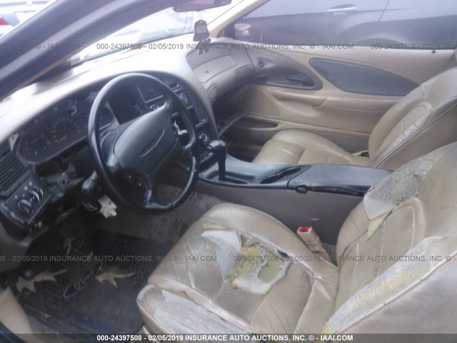 1FALP62W8VH110421 - 1997 FORD THUNDERBIRD LX BLACK photo 5