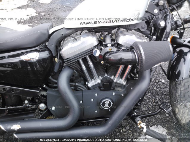 1HD1LC321AC430340 - 2010 HARLEY-DAVIDSON XL1200 X GRAY photo 8