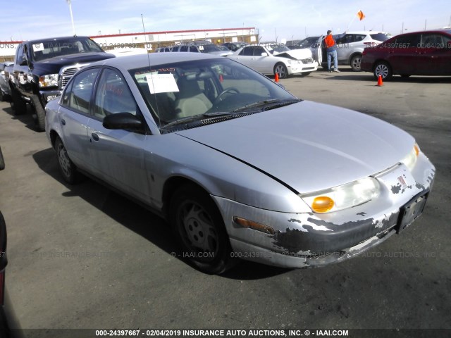 1G8ZH52842Z166742 - 2002 SATURN SL1 SILVER photo 1