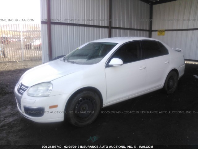 3VWRT71K56M831598 - 2006 VOLKSWAGEN JETTA TDI WHITE photo 2