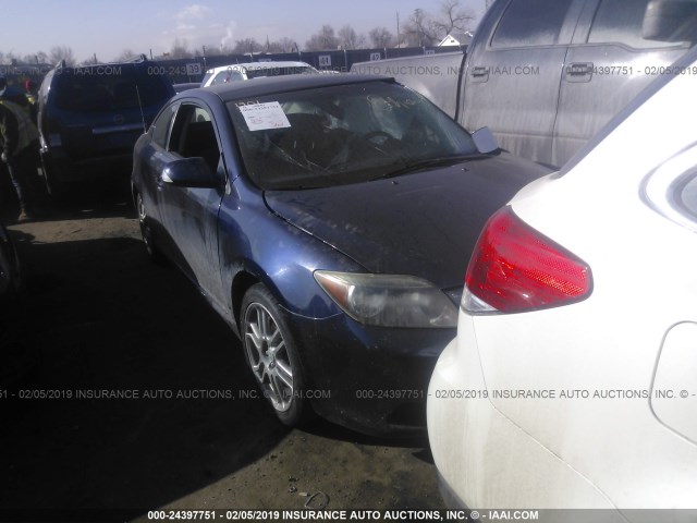 JTKDE167X70157972 - 2007 TOYOTA SCION TC ლურჯი ფოტო 1