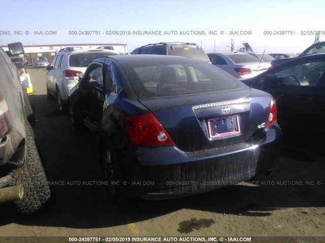 JTKDE167X70157972 - 2007 TOYOTA SCION TC ლურჯი ფოტო 3