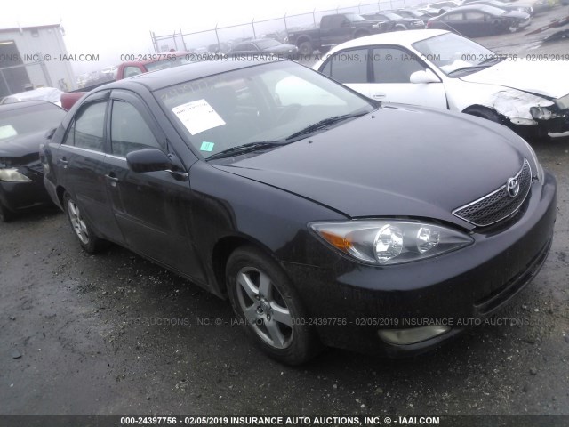 JTDBF32K930118298 - 2003 TOYOTA CAMRY LE/XLE BLACK photo 1