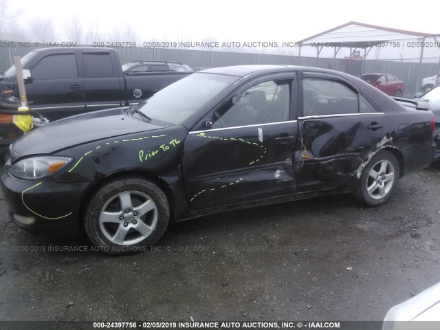 JTDBF32K930118298 - 2003 TOYOTA CAMRY LE/XLE BLACK photo 6