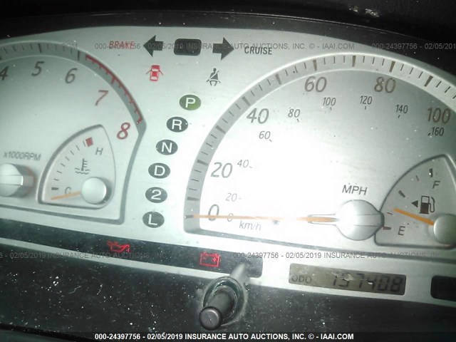 JTDBF32K930118298 - 2003 TOYOTA CAMRY LE/XLE BLACK photo 7