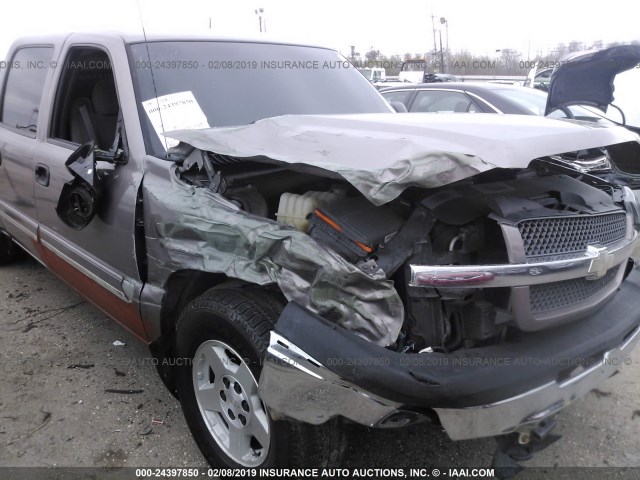 2GCEC13V161211425 - 2006 CHEVROLET SILVERADO C1500 BROWN photo 6