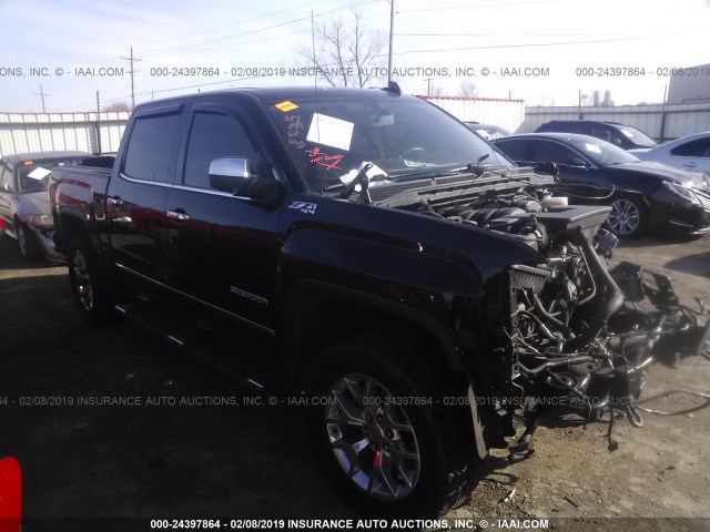 3GTU2NECXGG137383 - 2016 GMC SIERRA K1500 SLT BLACK photo 1