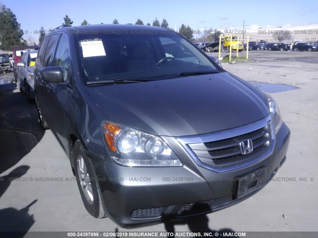 5FNRL387X8B032534 - 2008 HONDA ODYSSEY EXL GRAY photo 1