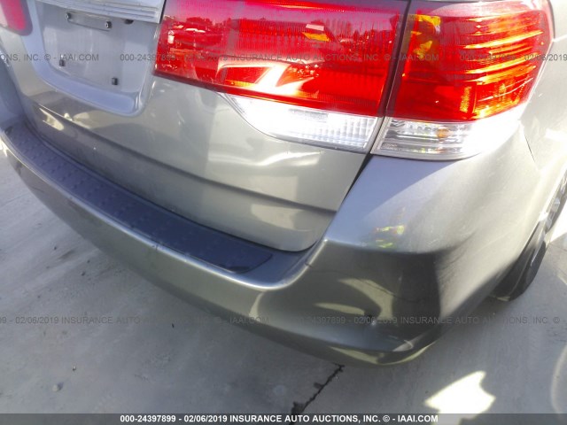 5FNRL387X8B032534 - 2008 HONDA ODYSSEY EXL GRAY photo 6