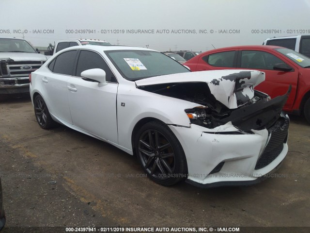 JTHBF1D29E5036450 - 2014 LEXUS IS 250 WHITE photo 1